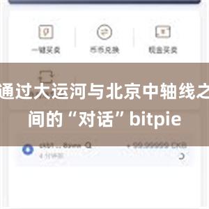 通过大运河与北京中轴线之间的“对话”bitpie